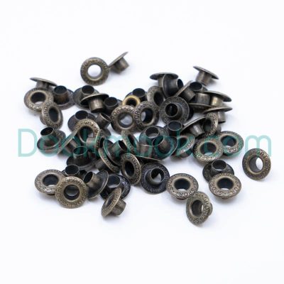 منگنه طرحدار دایره سایز 5 زردقلم