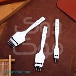 سمبه چنگالی دوخت چرم برند DIUDUS کروم