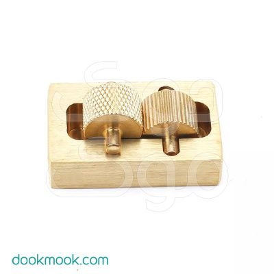 غلطک رنگ لبه برنجی